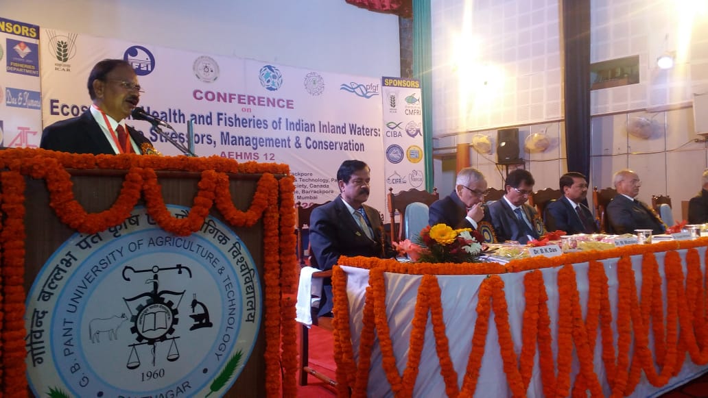 International conference on “Ecosystem Health and Fisheries of Indian Inland Waters” inaugurated at Pantnagar