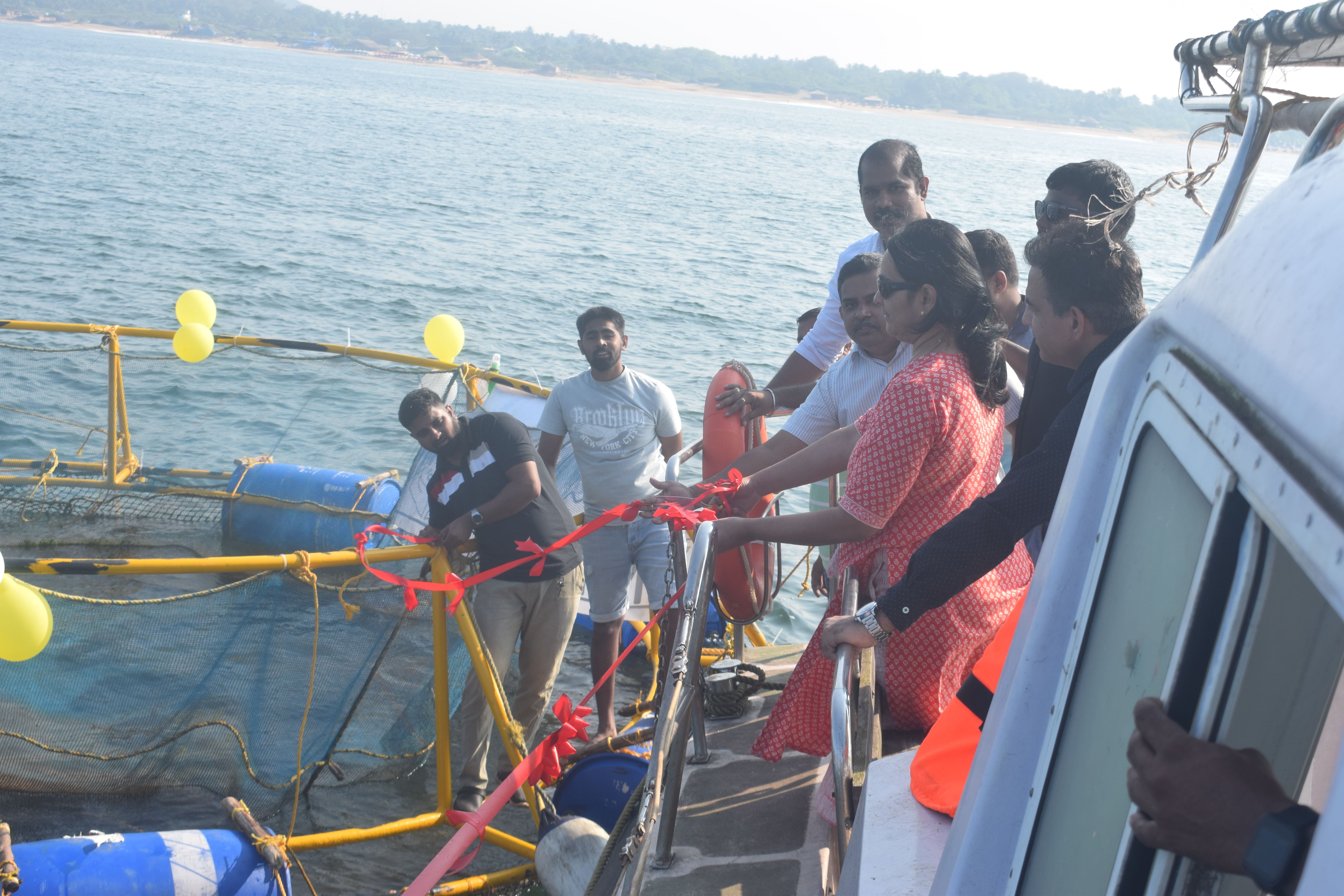 ICAR-CMFRI extends technical guidance to launch India’s first open sea cage farm under Mariculture Policy