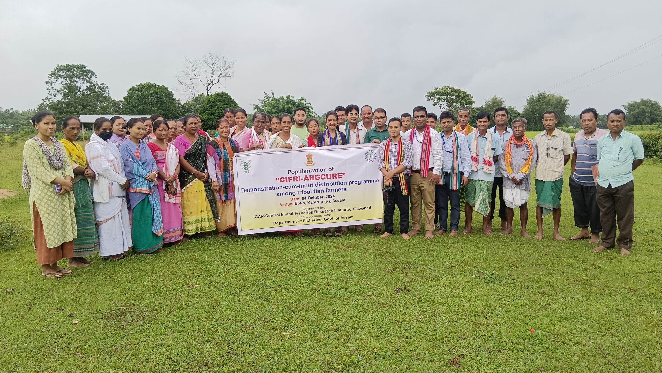 Popularization of CIFRI-ARGCURE among fish farmers of Kamrup (R), Asam