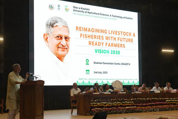 Govt Schemes Boost Fisheries, Milk Production in J&K: Union Minister