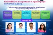 ICAR-CIFT Patents Waterless Transport Technology