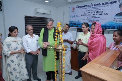 CMFRI Launches Open-Sea Mussel Farm at Vizhinjam